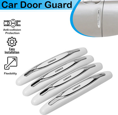 DvineAutoFashionZ Silicone Car Door Guard(White, Pack of 1, Universal For Car, Universal For Car)