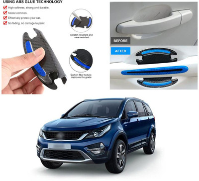 PROEDITION Plastic, Vinyl Car Door Guard(Blue, Pack of 8 pcs, Mahindra, Universal For Car)