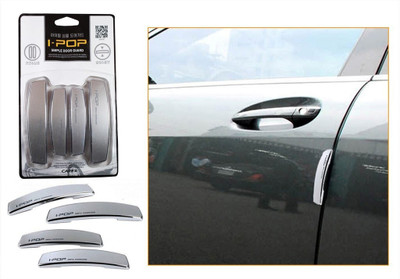 I Pop Plastic Car Door Guard(Grey, Pack of 4, Skoda, Octavia)