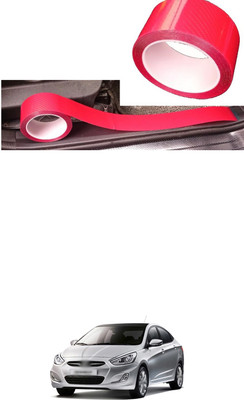 PROEDITION Plastic, Rubber Car Door Guard(Red, Pack of 1, Hyundai, Accent)
