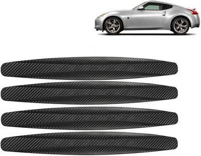 Selifaur Rubber Car Bumper Guard(Black, Pack of 4, BMW, 370z)