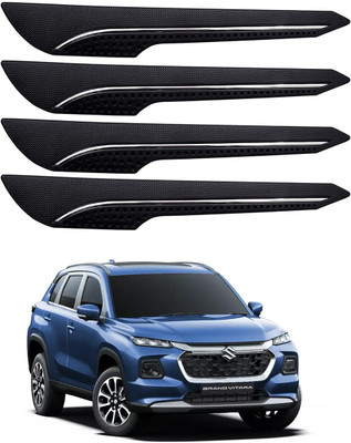 Oshotto Rubber Car Bumper Guard(Black, Pack of 4, Maruti, Grand Vitara)