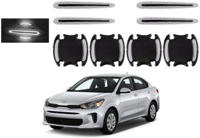 PROEDITION Plastic, Vinyl Car Door Guard(White, Pack of 8 pcs, Hyundai, Universal For Car)