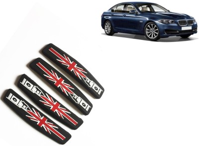 Selifaur Silicone, Rubber Car Door Guard(Black, Red, Pack of 4, BMW, 520d)