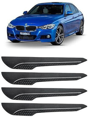 Remohe Rubber Car Bumper Guard(Black, Pack of 4, Universal For Car, Universal For Car)