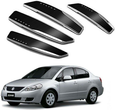 Auto E-Shopping Plastic Car Door Guard(Black, Pack of 4, Maruti, SX4)