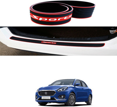 PRTEK Rubber Car Bumper Guard(Black, Pack of 1, Universal For Car, Swift Dzire)