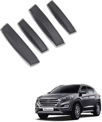 COSMOGEAR Rubber Car Door Guard(Black, Pack of 4, Hyundai, Tucson)