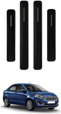 Suprozo Plastic Car Door Guard(Black, Pack of 4, Ford, Figo, Aspire, 2 Series)