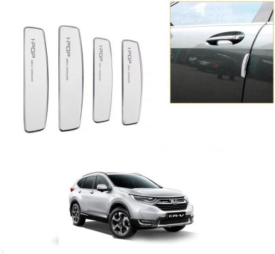 arneja trading company Plastic, Carbon Steel Car Door Guard(White, Pack of 4, Honda, CR-V)