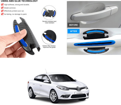 PROEDITION Plastic, Vinyl Car Door Guard(Blue, Pack of 8 pcs, Mahindra, Reva)