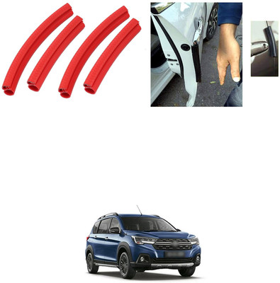 PROEDITION Aluminium, Rubber Car Door Guard(Red, Pack of 4, Maruti, Universal For Car)