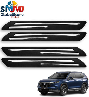 Smjmd Global Rubber Car Bumper Guard(Black, Pack of 4, Honda, CR-V)