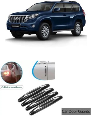 Etradezone Plastic Car Door Guard(Black, Pack of 4, Toyota, Land Cruiser Prado)