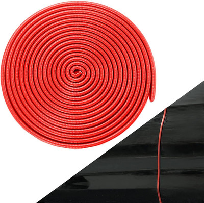 Campark PTFE (Non-stick) Car Door Guard(Red, Pack of 1, Universal For Car, Celerio)