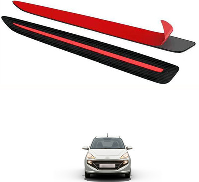 XZRTZ Plastic Car Bumper Guard(Black, Pack of 1, Hyundai, NA)