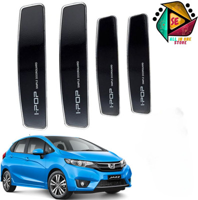Sakshionline Plastic Car Door Guard(Black, Pack of 4, Honda, Jazz)