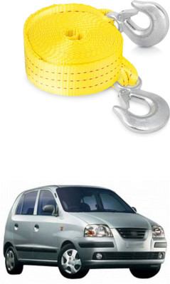 GONAMA Universal Heavy-Duty Tow Strap with Metal Safety Hooks 5 tons Polyester s8 1 m Towing Cable(Plastic, 1 kg Pull Capacity)