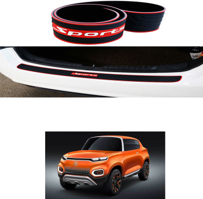 PRTEK Rubber Car Bumper Guard(Black, Pack of 1, Universal For Car, Universal For Car)