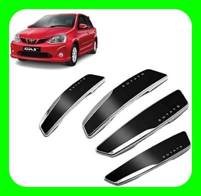 Empire Element Plastic, Nickel Car Door Guard(Black, Pack of 4, Honda, Jazz)