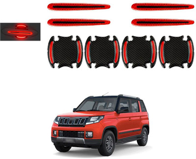 PROEDITION Plastic, Vinyl Car Door Guard(White, Pack of 8 pcs, Mahindra, Universal For Car)