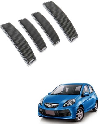 COSMOGEAR Rubber Car Door Guard(Black, Pack of 4, Honda, Brio)