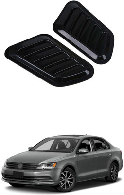 PRTEK Plastic Car Bumper Guard(Black, Pack of 4, Volkswagen, Jetta)
