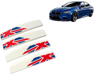 Selifaur Rubber, Silicone Car Door Guard(White, Red, Pack of 4, BMW, M5)