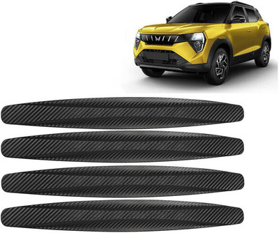 Selifaur Rubber Car Bumper Guard(Black, Pack of 4, Mahindra, XUV300 W4)