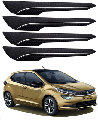 Oshotto Rubber Car Bumper Guard(Black, Pack of 4, Tata, Altroz XE)