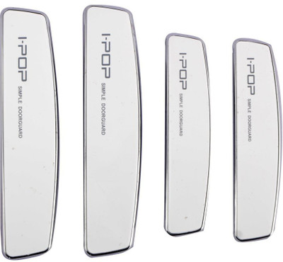 I Pop Plastic Car Door Guard(White, Pack of 4, Universal For Car, Universal For Car)