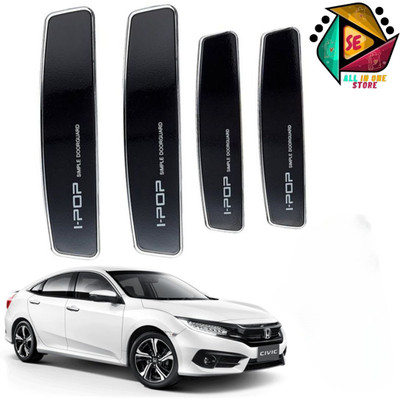 Sakshionline Plastic Car Door Guard(Black, Pack of 4, Honda, Civic)