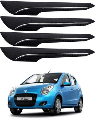 Oshotto Rubber Car Bumper Guard(Black, Pack of 4, Maruti, A-Star)