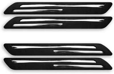 NOIREX Rubber, Stainless Steel Car Bumper Guard(Black, Pack of Pack Of 4, Maruti, Omni)