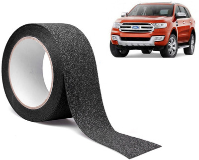 Selifaur Plastic Car Door Guard(Black, Pack of 1, Ford, Endeavour)