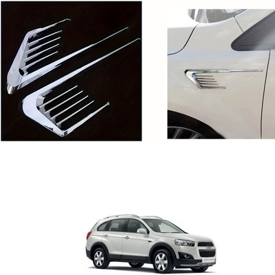 XZRTZ Aluminium Car Bumper Guard(Silver, Pack of 2, Chevrolet, Tavera)