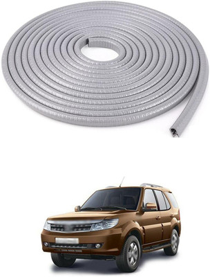 PRTEK Rubber Car Door Guard(Grey, Pack of 1, Tata, Safari Storme)