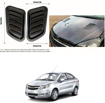 XZRTZ Plastic Car Bumper Guard(Black, Pack of 1, Hyundai, i20)