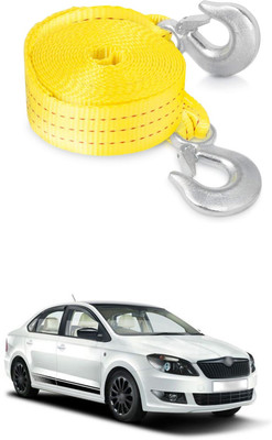GONAMA Universal Heavy-Duty Tow Strap with Metal Safety Hooks 5 tons Polyester s254 1 m Towing Cable(Plastic, 1 kg Pull Capacity)