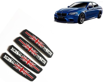 Selifaur Silicone, Rubber Car Door Guard(Black, Red, Pack of 4, BMW, M5)