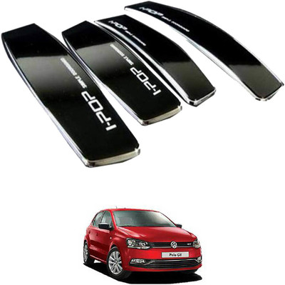 I Pop Plastic Car Door Guard(Black, Pack of 4, Volkswagen, Polo GT)
