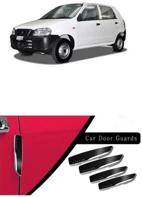 Etradezone Plastic Car Door Guard(Black, Pack of 4, Maruti, Alto)