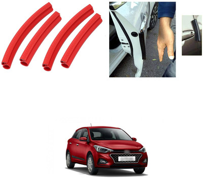 PROEDITION Aluminium, Rubber Car Door Guard(Red, Pack of 4, Hyundai, Elite i20)