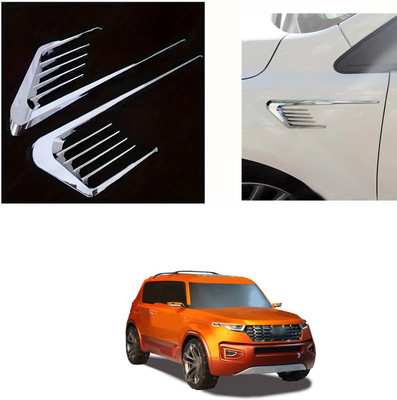 XZRTZ Aluminium Car Bumper Guard(Silver, Pack of 2, Universal For Car, Universal For Car)