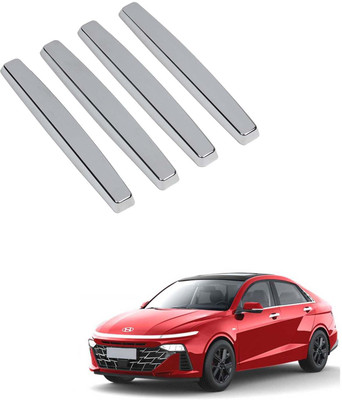 COSMOGEAR Rubber Car Door Guard(Steel, Pack of 4, Hyundai, Verna)