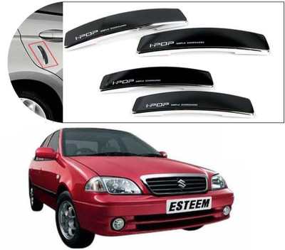 Auto E-Shopping Plastic Car Door Guard(Black, Pack of Pack of 4, Maruti, Esteem)