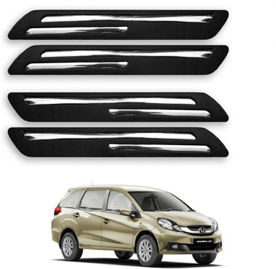 ROSHNEER ENTERPRISES Rubber Car Bumper Guard(Black, Pack of 4 PCS, Honda, Mobilio)
