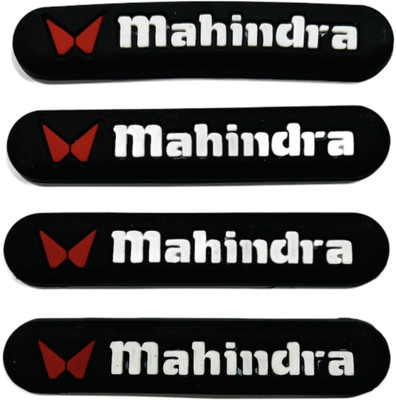 Auto Emporium Rubber Car Door Guard(Black, Pack of 4, Mahindra, NA)