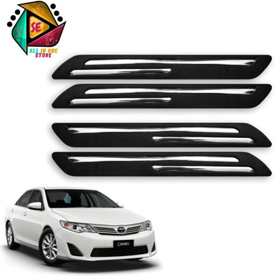 Sakshionline Rubber Car Bumper Guard(Black, Pack of 4, Toyota, Camry)
