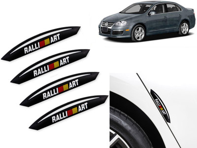 Selifaur Rubber, Silicone Car Door Guard(Black, Red, Pack of 4, Volkswagen, Jetta)